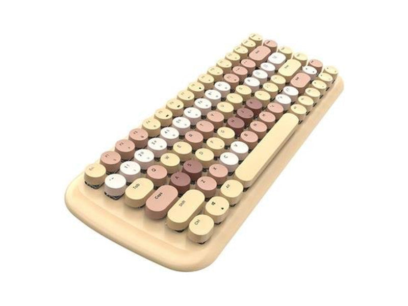 Mofii Wireless - Tastatur & Maus Set - Englisch - Braun