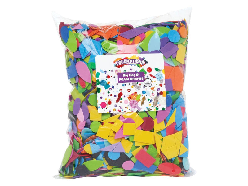 Colorations - Foam Shapes in Bag 4475pcs.