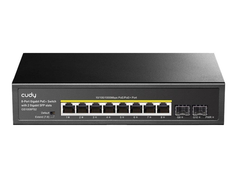 Cudy GS1008PS2 - 1.0 - switch - 8 ports - rack-mountable