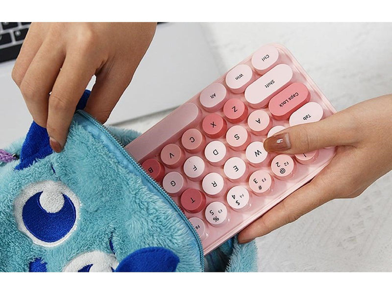 Mofii Wireless - Tastatur & Maus Set - Englisch - Pink