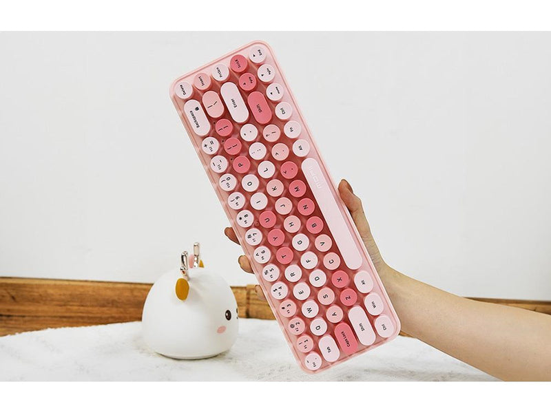 Mofii Wireless - Tastatur & Maus Set - Englisch - Pink