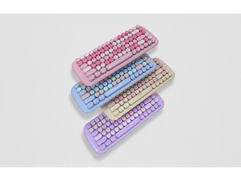Mofii Wired - Tastatur & Maus Set - Englisch - Sahne