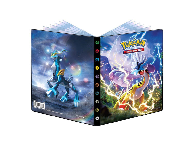 Pokemon Portfolio 4-Pocket - Raging Bolt and Iron Crown