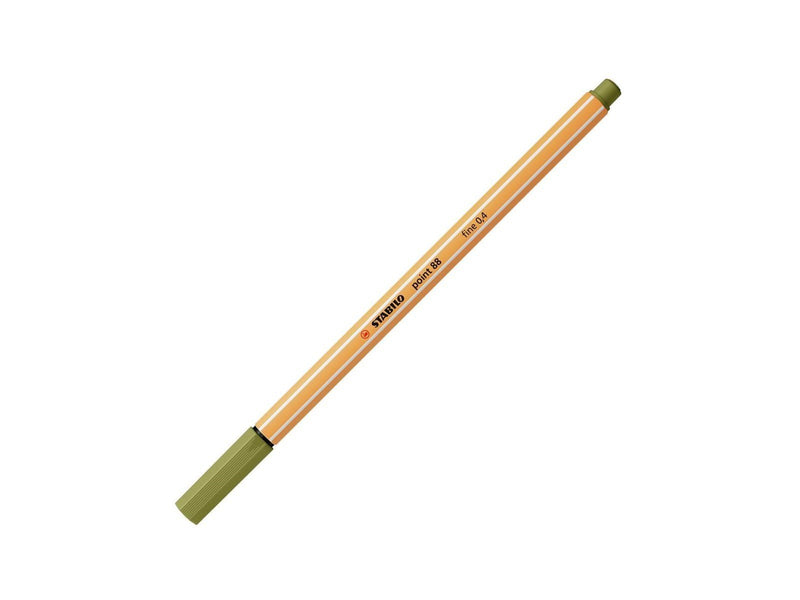 STABILO point 88 - Fineliner - Mud Green (88/37)