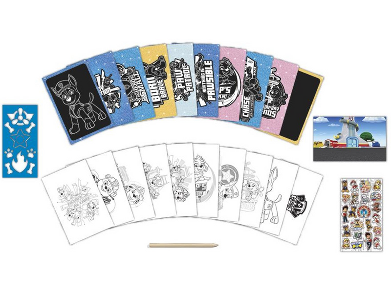 Totum - PAW Patrol Scratch Book