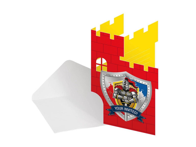 Folat BV - Invitations Knights 8 pcs.