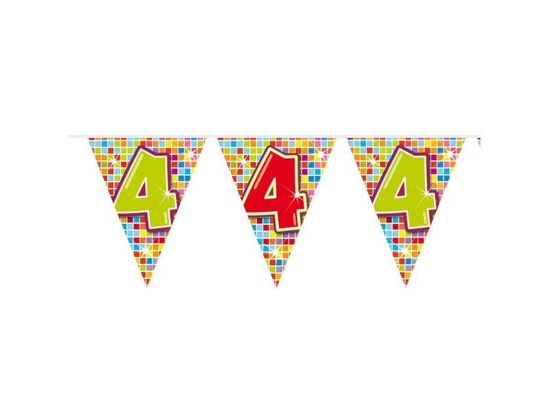 Folat BV - Mini Bunting Blocks 4 years 3mtr.