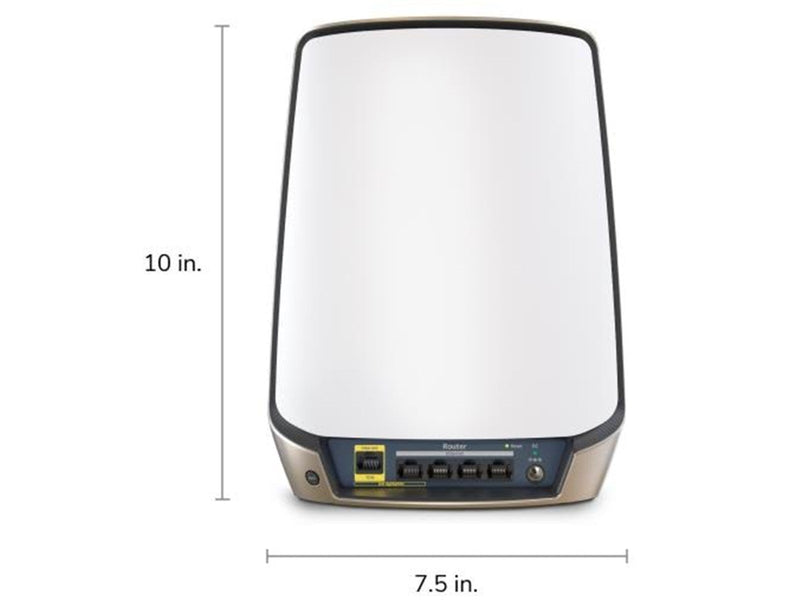 Netgear Orbi 860 Series RBR860S - Wi-Fi system - Wi-Fi 6 - desktop - Mesh router Wi-Fi 6