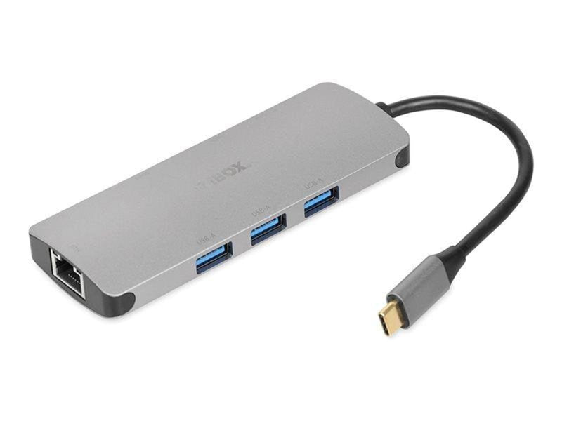 iBOX - docking station - USB 3.2 Gen1 - HDMI