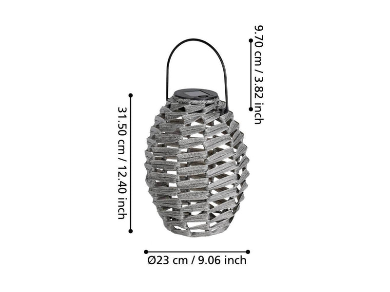 EGLO Solar Table Lamp 600MA H310 Natural 4