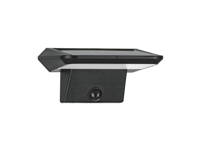 EGLO Porrassa Solar Wall with Sensor L155 800LM 2000MAH Black