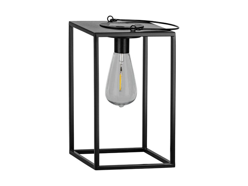 EGLO Solar Table Lamp H260 600MA 8LM Black