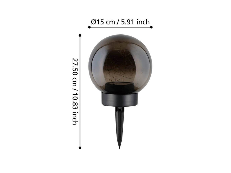 EGLO Solar Sphere 600MA Ø150 Smoke 6