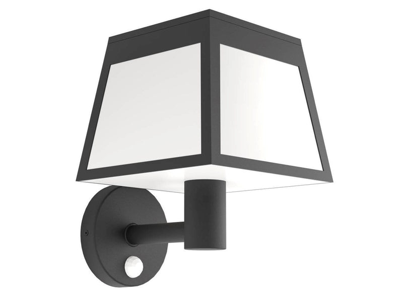 EGLO Altilia Solar Wall with Sensor Black/White