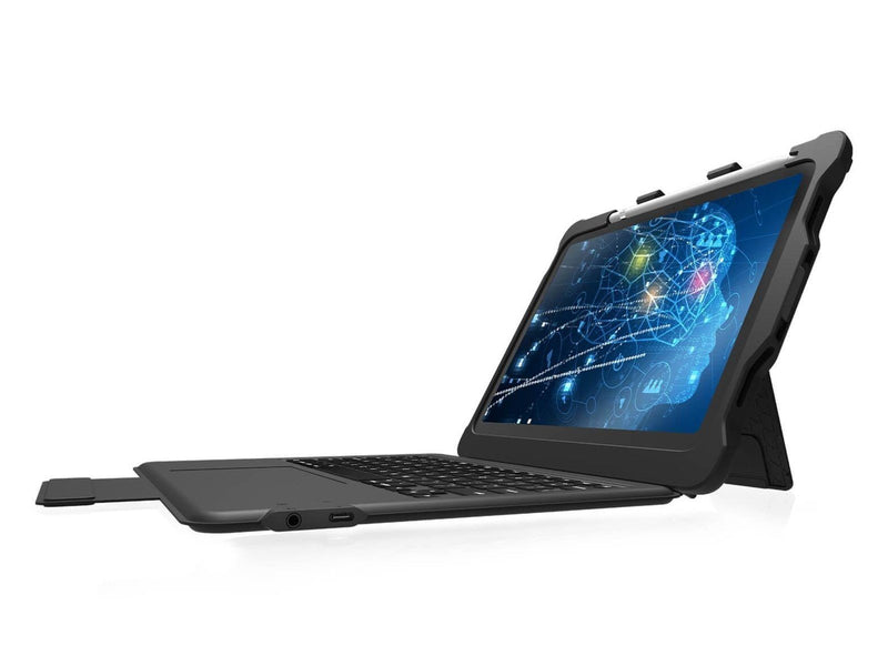 STM Dux Keyboard Trackpad USB-C (iPad 2025 11th gen + 2022 10th gen) - Tastatur & Folio-Set - Französisch - Schwarz
