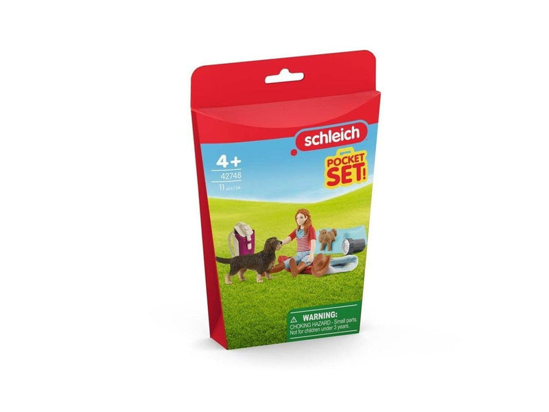 Schleich Pocket Set Overnight stay with Hannah