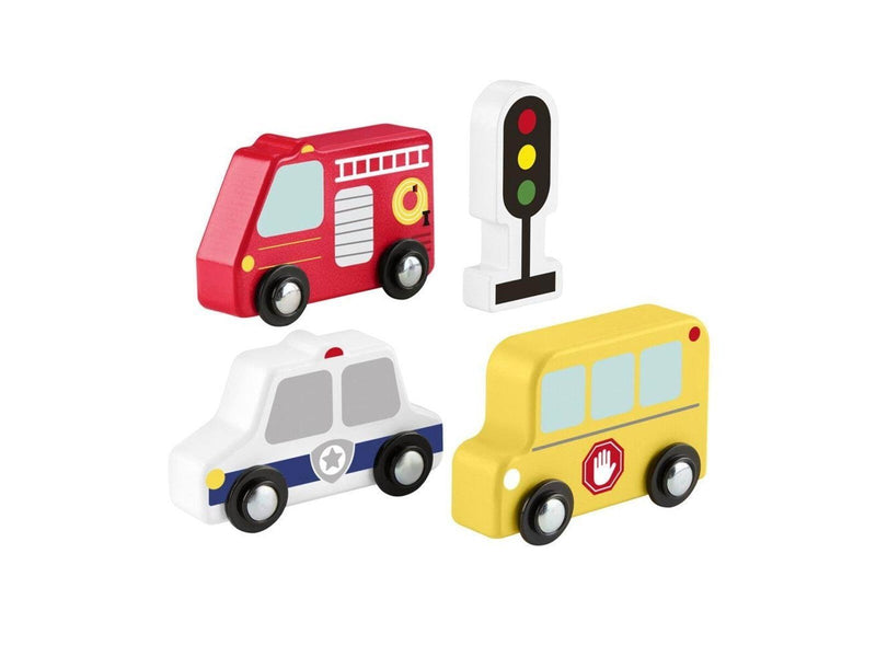 Fisher Price Wood Small Vehicles Pack