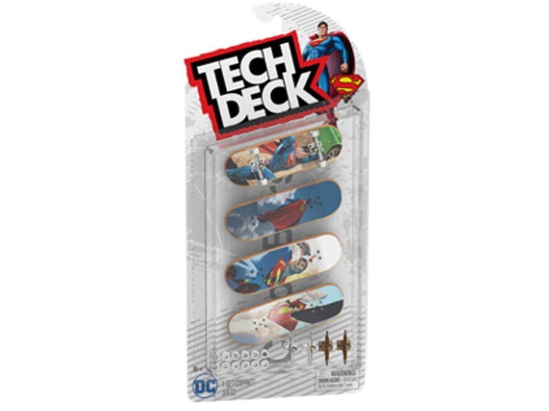 Tech Deck Skate 4 Pack Multipack - Superman