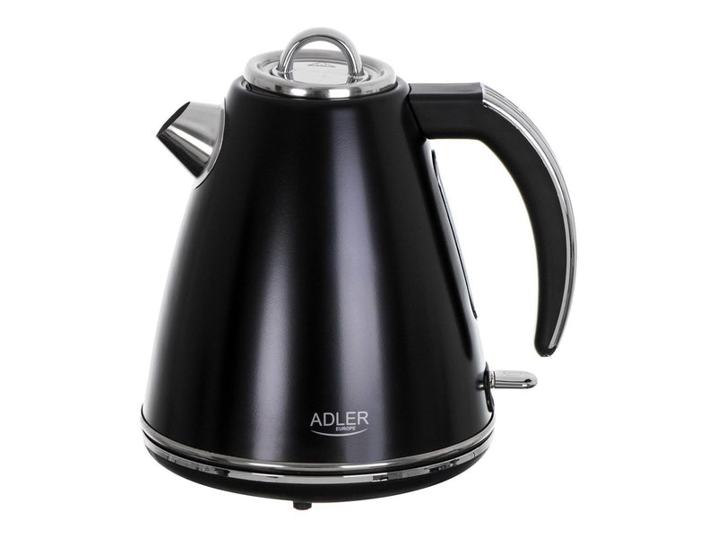 Adler Wasserkocher AD 1343b - kettle - black - Schwarz - 2200 W