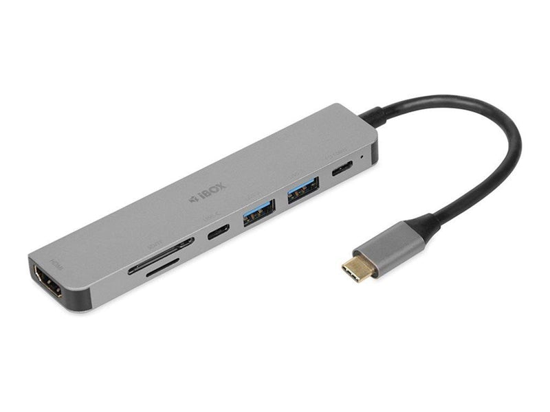 iBOX - docking station - USB 3.2 Gen1 - HDMI