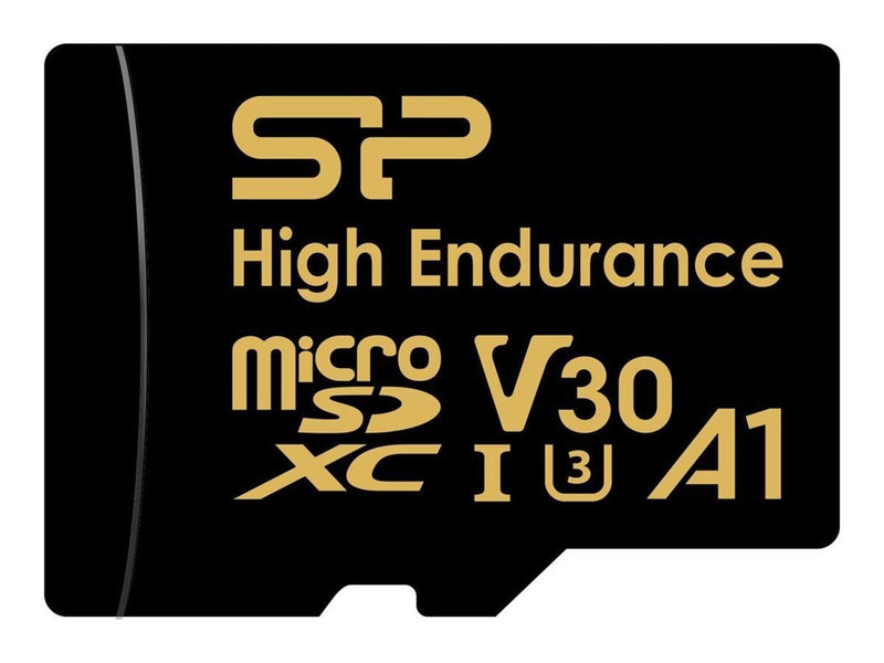 Silicon Power Golden Series - High Endurance - flash memory card - 128 GB - microSDXC UHS-I U3