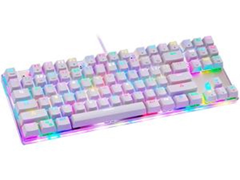 Motospeed K87S OUTEMU Red Switches - Gaming Tastaturen - Weiss