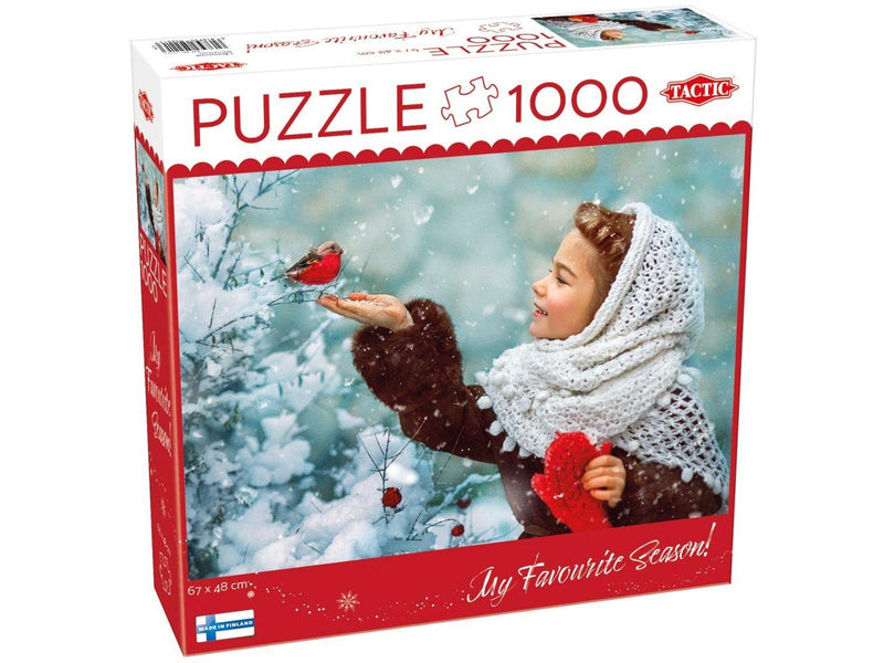 Tactic Girl with Red Mittens 1000 pcs puzzle