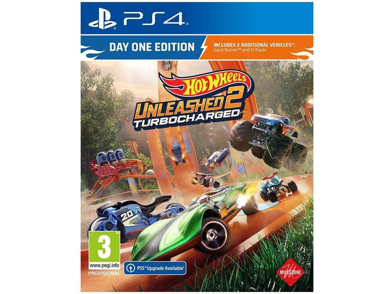 Hot Wheels Unleashed 2 - Turbocharged (Day One Edition) - Sony PlayStation 4 - Rennspiel - PEGI 3