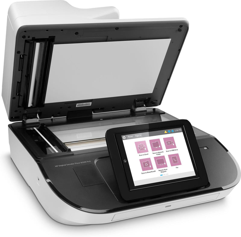 HP Digital Sender Flow 8500 fn2 Flachbettscanner