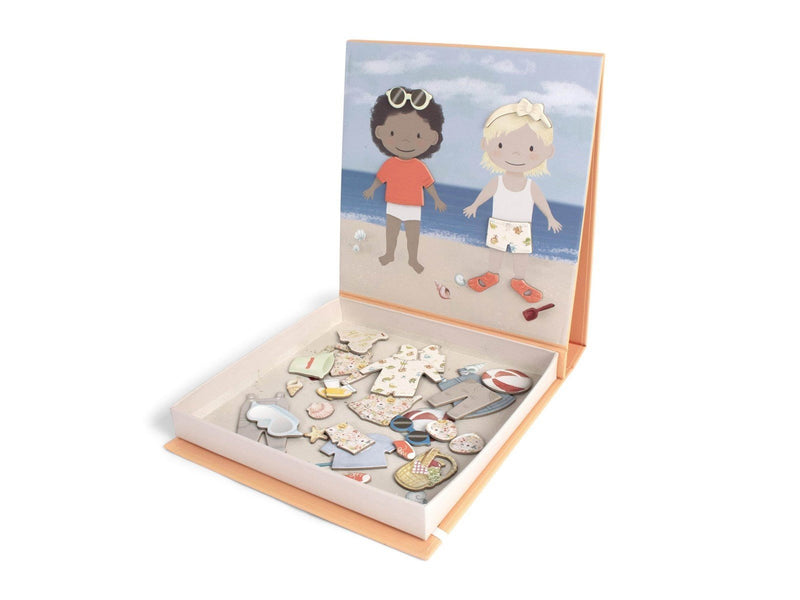 Filibabba Magnetic game - Dress-up - A day at the beach