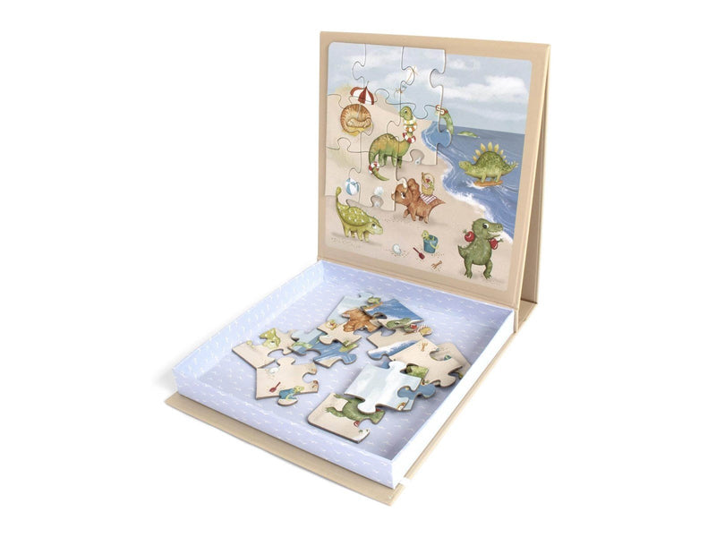 Filibabba Magnetic game - Dino Beach puzzle