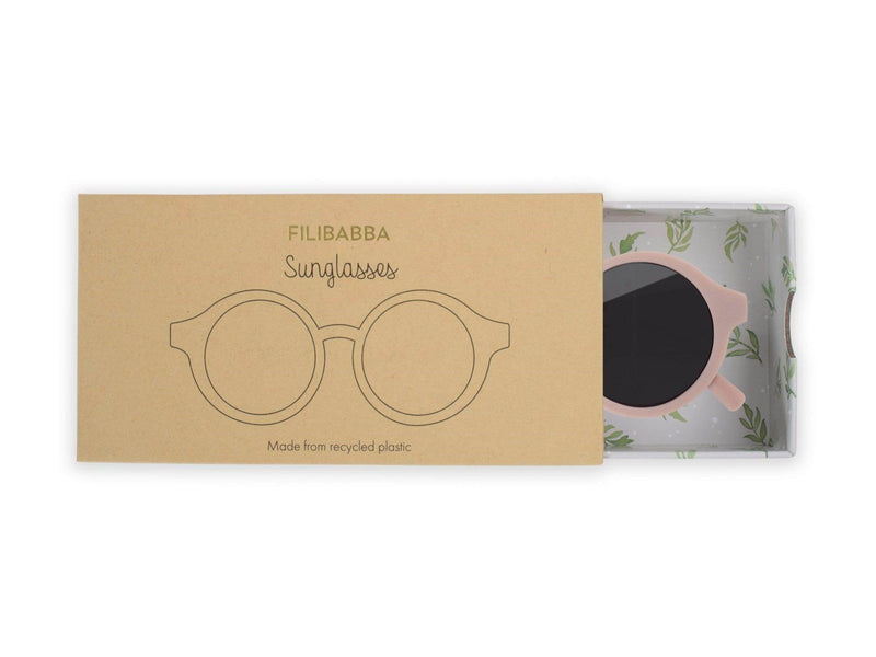 Filibabba Kids sunglasses in plastic 1-3 years - Bleached Mauve