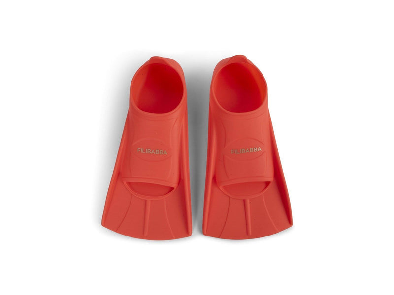 Filibabba Swim fins size 24-26 - Warm Red