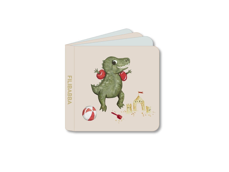 Filibabba Bath book - Dino Beach