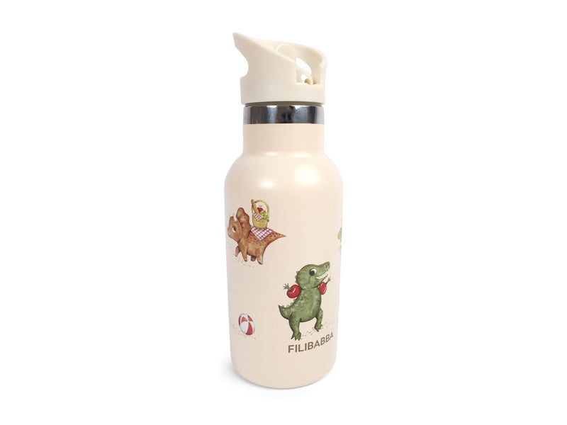 Filibabba Stainless steel water bottle - Dino Beach