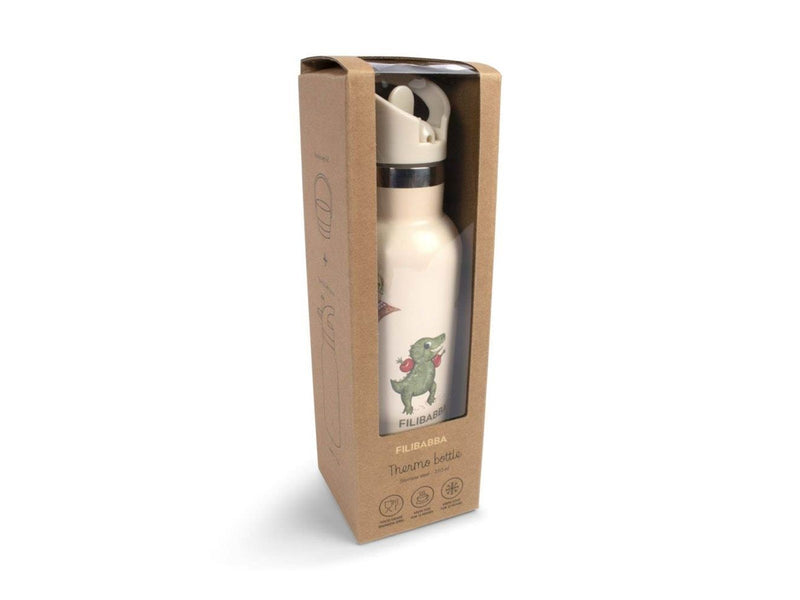 Filibabba Stainless steel water bottle - Dino Beach
