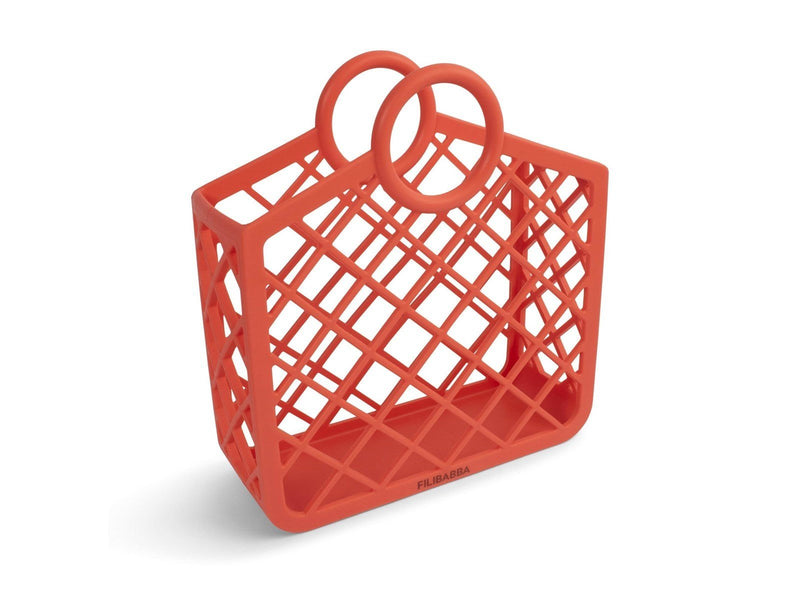 Filibabba Silicone beach bag - Warm Red