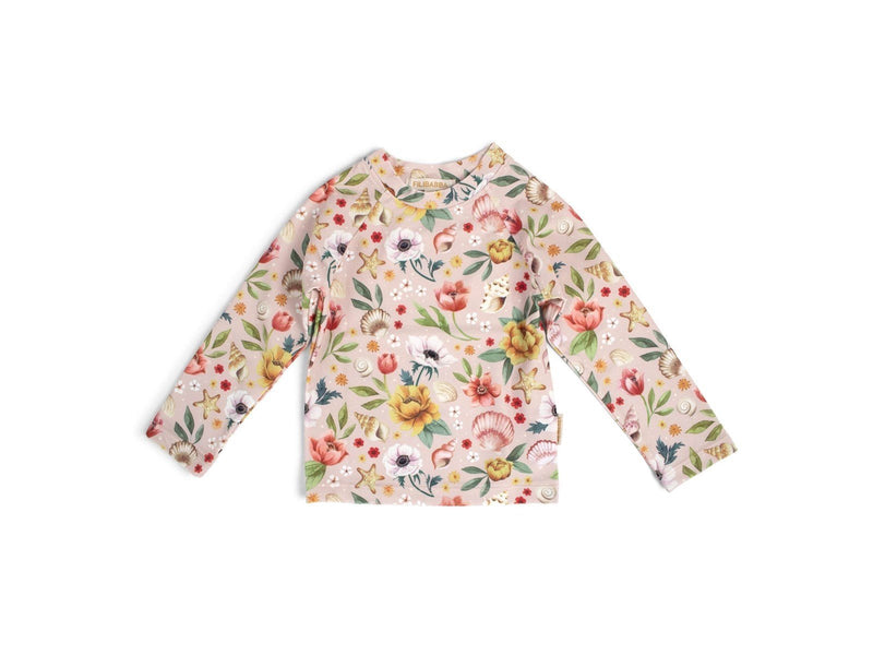 Filibabba Nor - UV shirt LS 1-2 years - Ocean Blossom