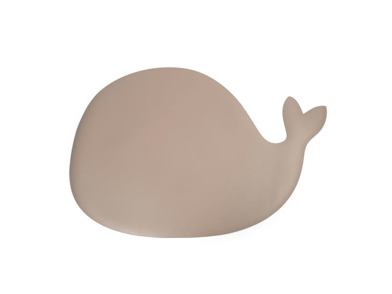 Filibabba Anti-slip floormat - Christian the whale - Warm Grey