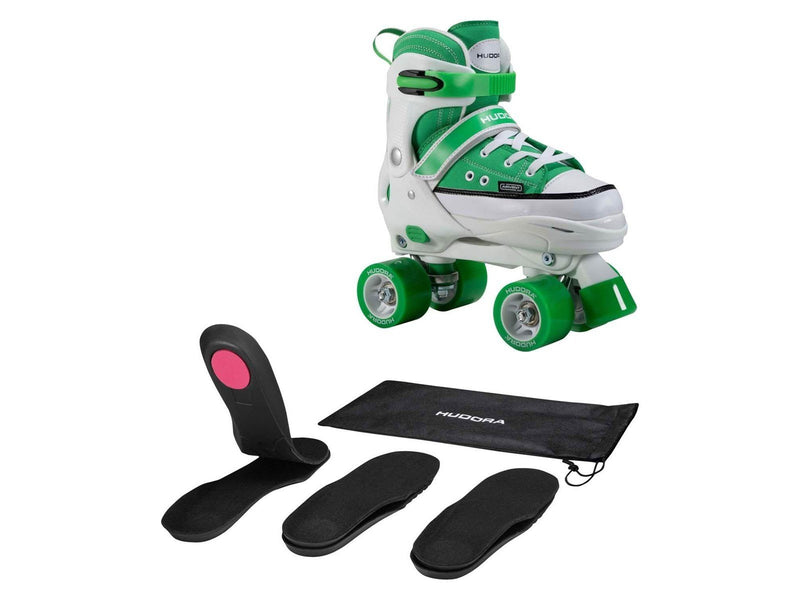 Hudora Roller Skates Sneaker Green Size 36-39