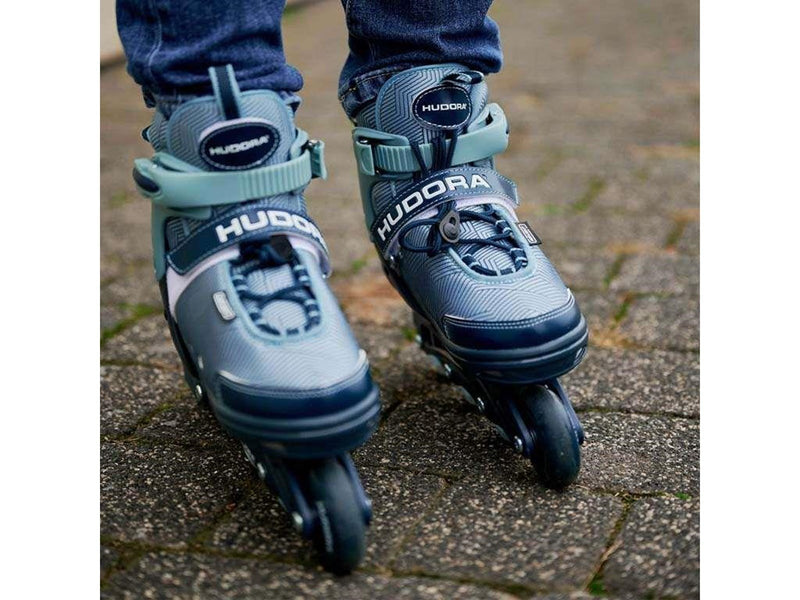 Hudora Inline Skates Leon 2.0 Ocean Size 29-32