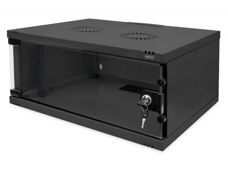 DIGITUS SoHo Series - cabinet - 540 x 400 mm (WxD) unassembled - 4U