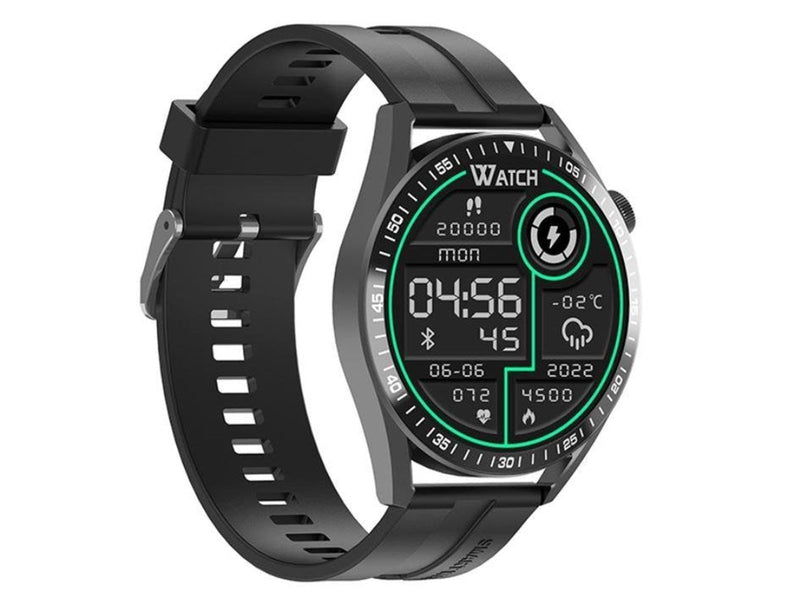 Tracer SM8V ONYX smart watch with strap - black
