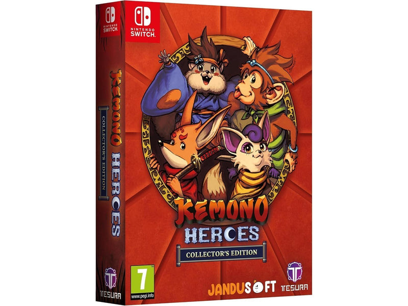 Kemono Heroes (Collector's Edition) - Nintendo Switch - Platformer - PEGI 7