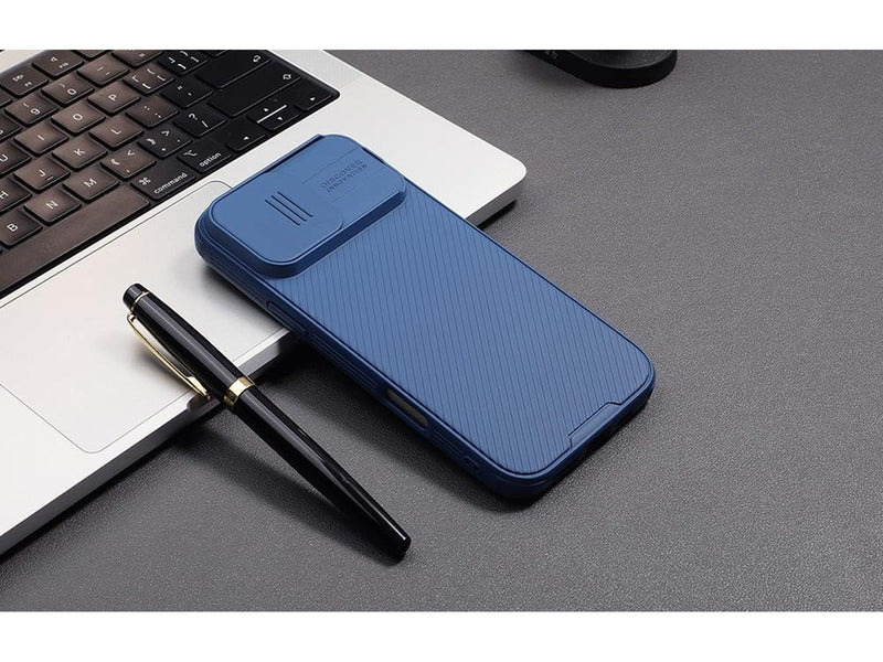 Nillkin CamShield Pro Case for iPhone 16 - Blue