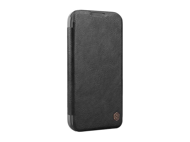Nillkin Qin Pro Leather Case for iPhone 16 - Black