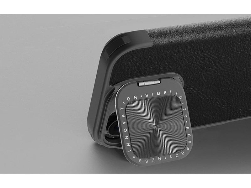 Nillkin Qin Pro Leather Case for iPhone 16 - Black