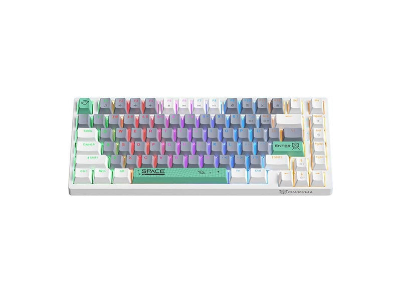 ONIKUMA Mechanical Keyboard G52 - Gaming Tastaturen - Weiss