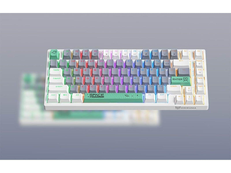 ONIKUMA Mechanical Keyboard G52 - Gaming Tastaturen - Weiss