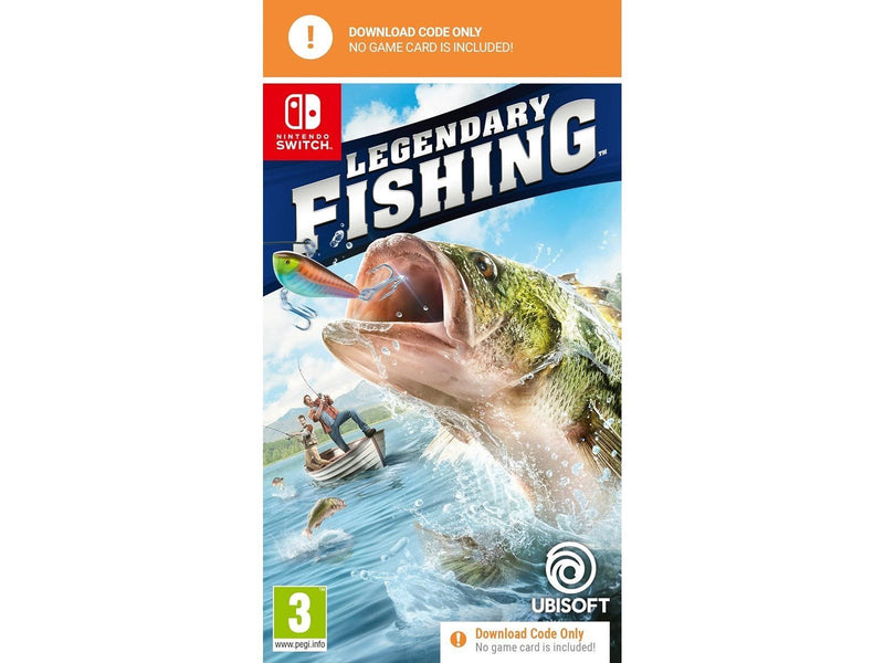 Legendary Fishing (Code in a Box) - Nintendo Switch - Simulator - PEGI 3